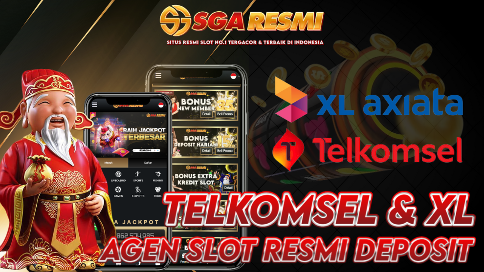 Sgaresmi : Slot Deposit Via Pulsa Operator XL & TELKOMSEL  Min 10K Bebas Potongan 100%